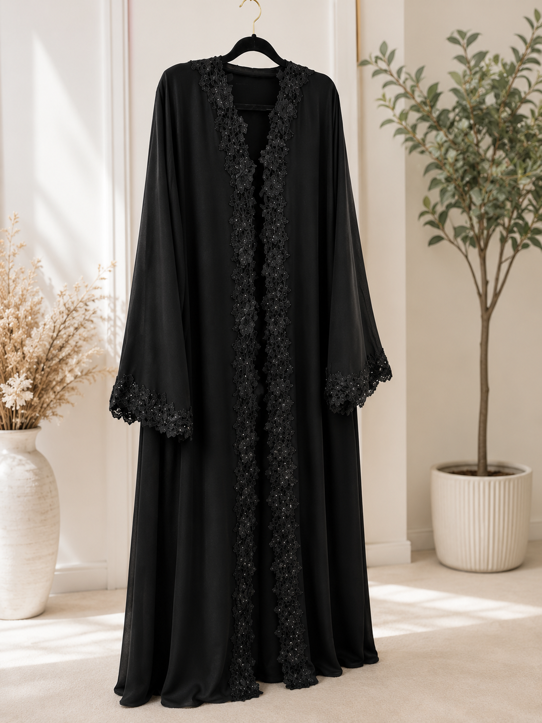 Layali Elegance chiffon abaya
