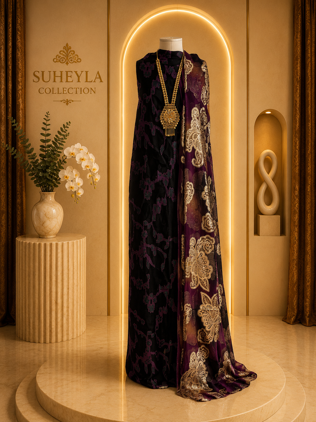 Luxury Faransawi Three-Piece Set