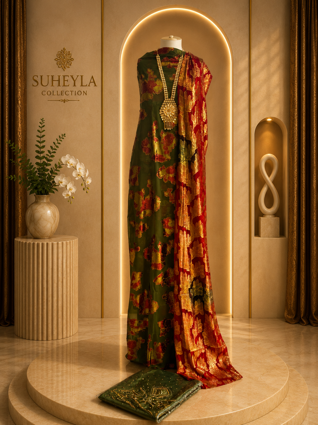 Luxury Faransawi Three-Piece Set