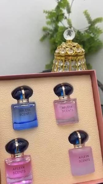 Afleyk Scents 4 in 1 perfume gift set