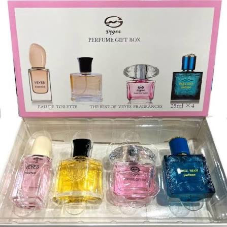25ml*4 Mini Perfume Set for Woman Festival Gift