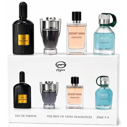 Veyes Eau De Parfum 4x25ml Gift Set
