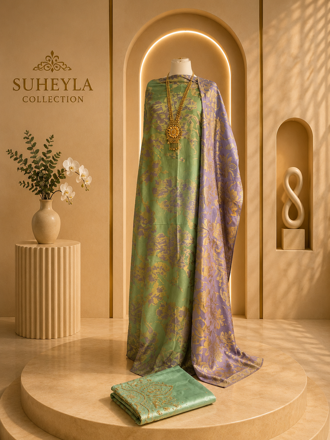 Luxury Faransawi Three-Piece Set