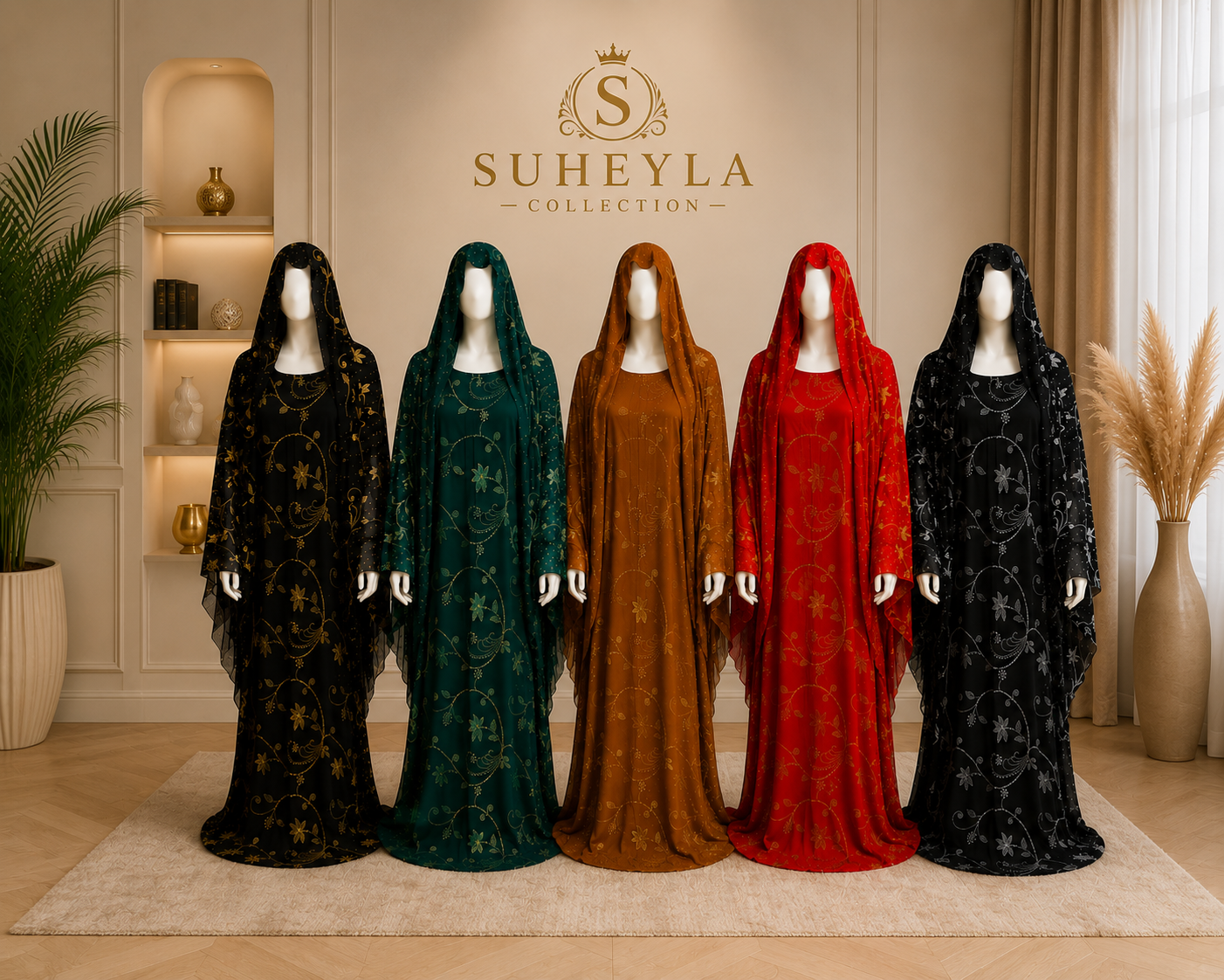 Luxury Floral Baati Set