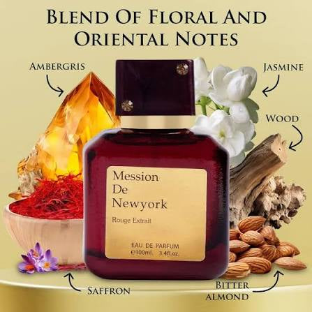 AFLUXE Mession Extrait Women Perfume Fresh Floral Scent Eau De Parfum Natural Spray Women Fragrance 3.4 Fl Oz
