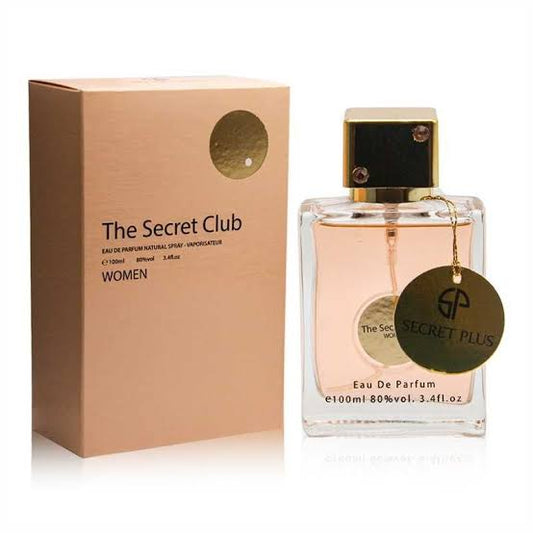 THE SECRET CLUB SPRAY PERFUME EAU DE PARFUM FOR WOMEN - 100ML/3.4FL.OZ.