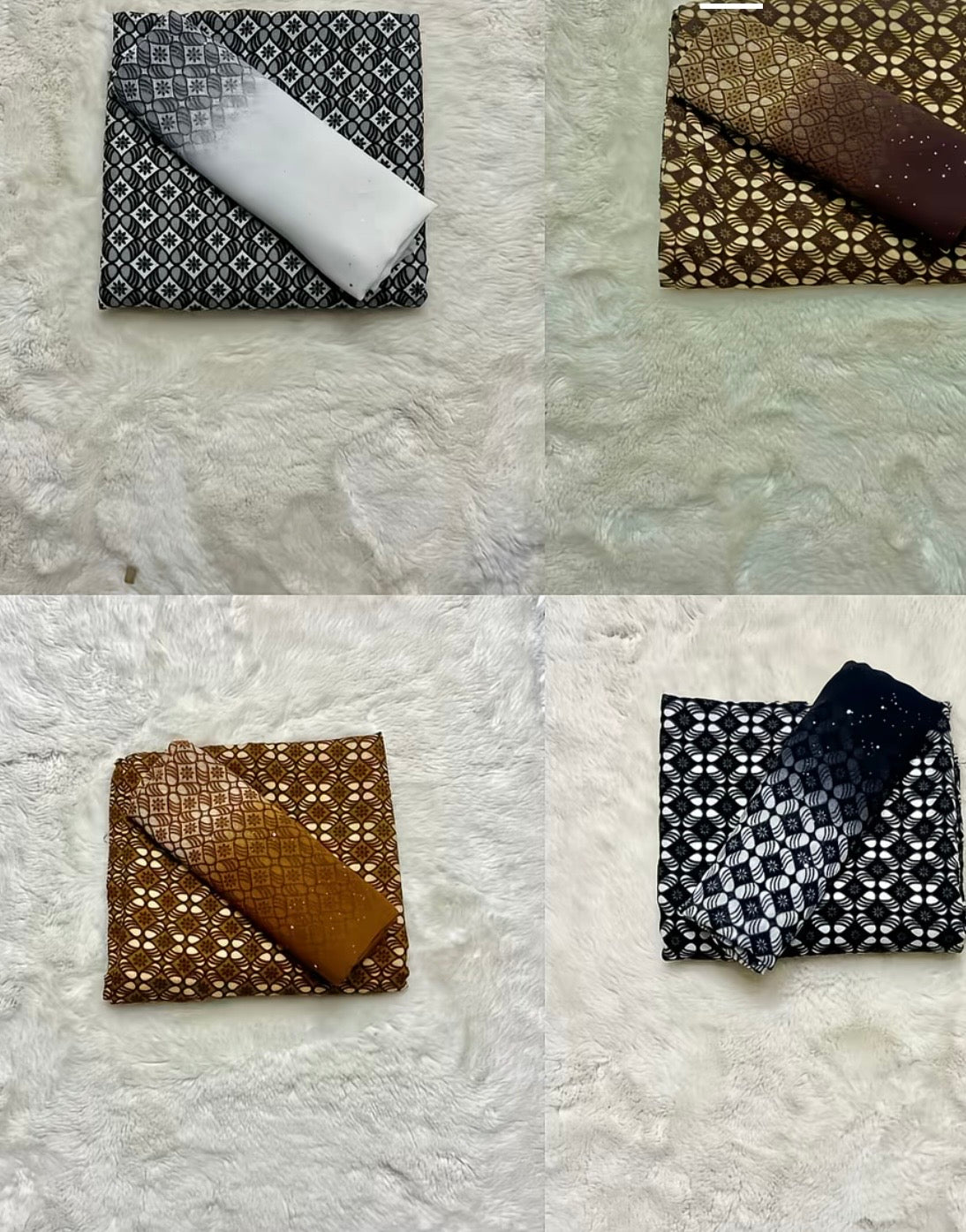 Somali Baati & Garbasaar set 4 Different colors