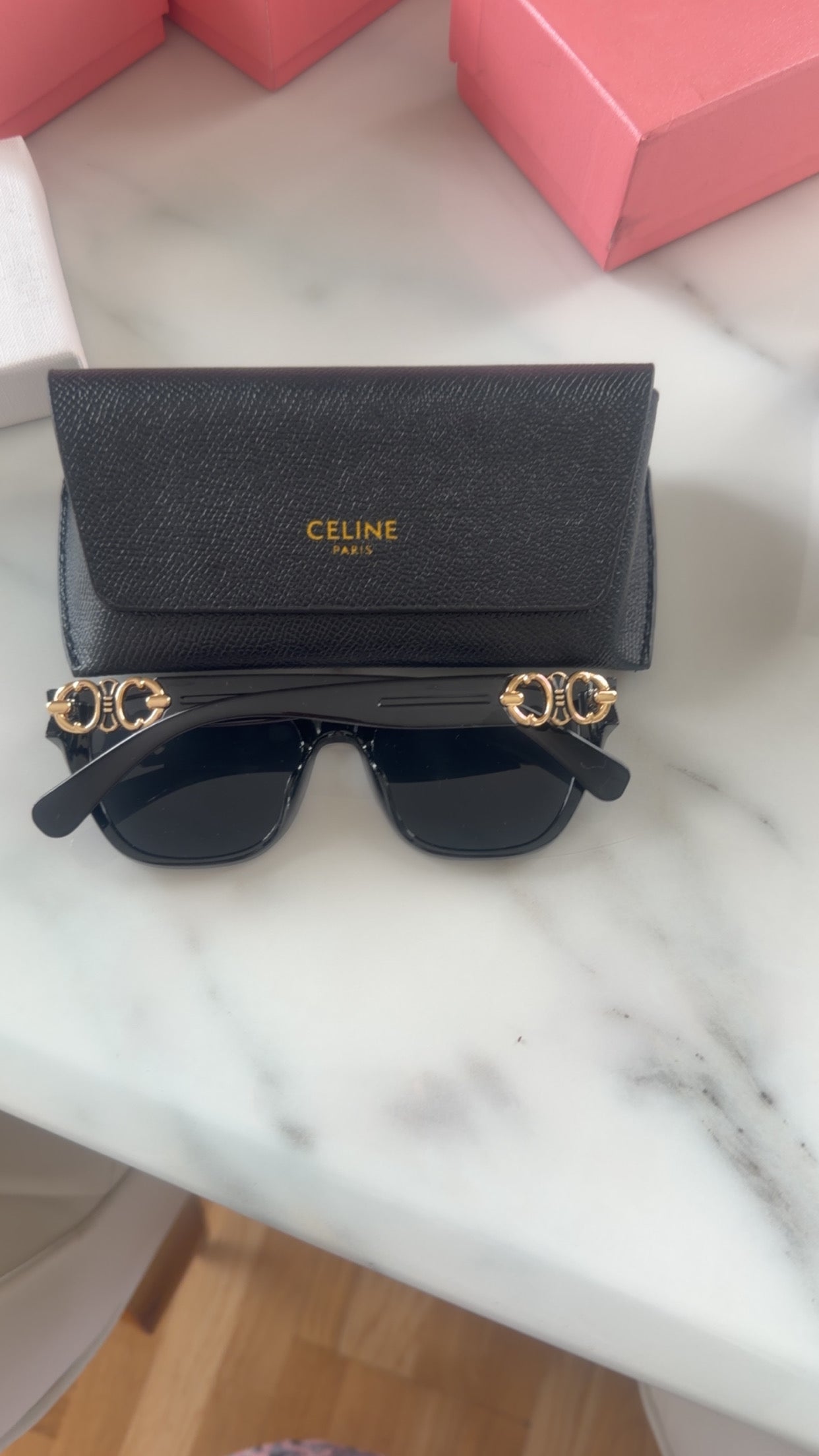 Luxury Square Shield Sunglasses