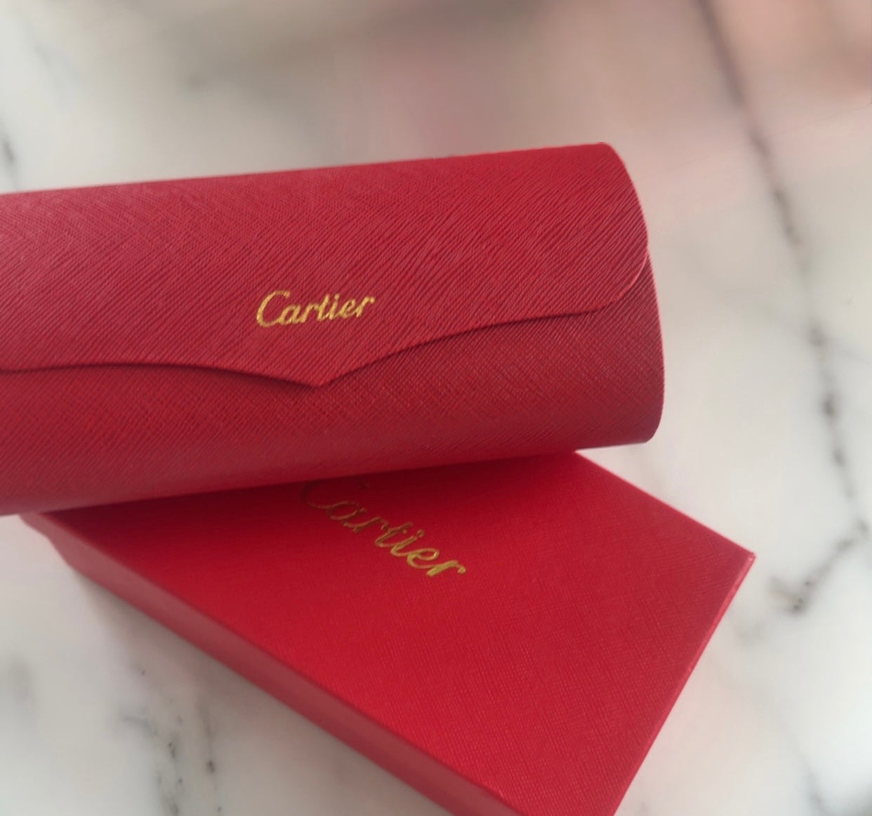 Luxury Cartier Rimless Sunglasses