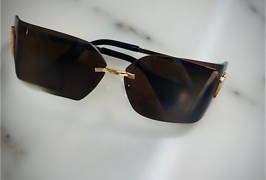 Modern Rimless Miu Miu Sunglasses