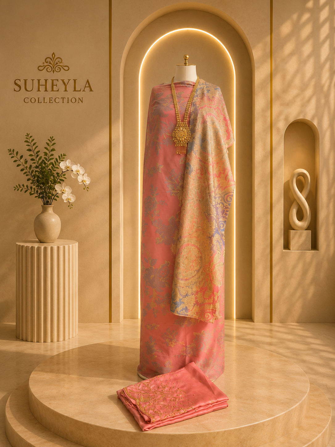 Luxury Faransawi Three-Piece Set