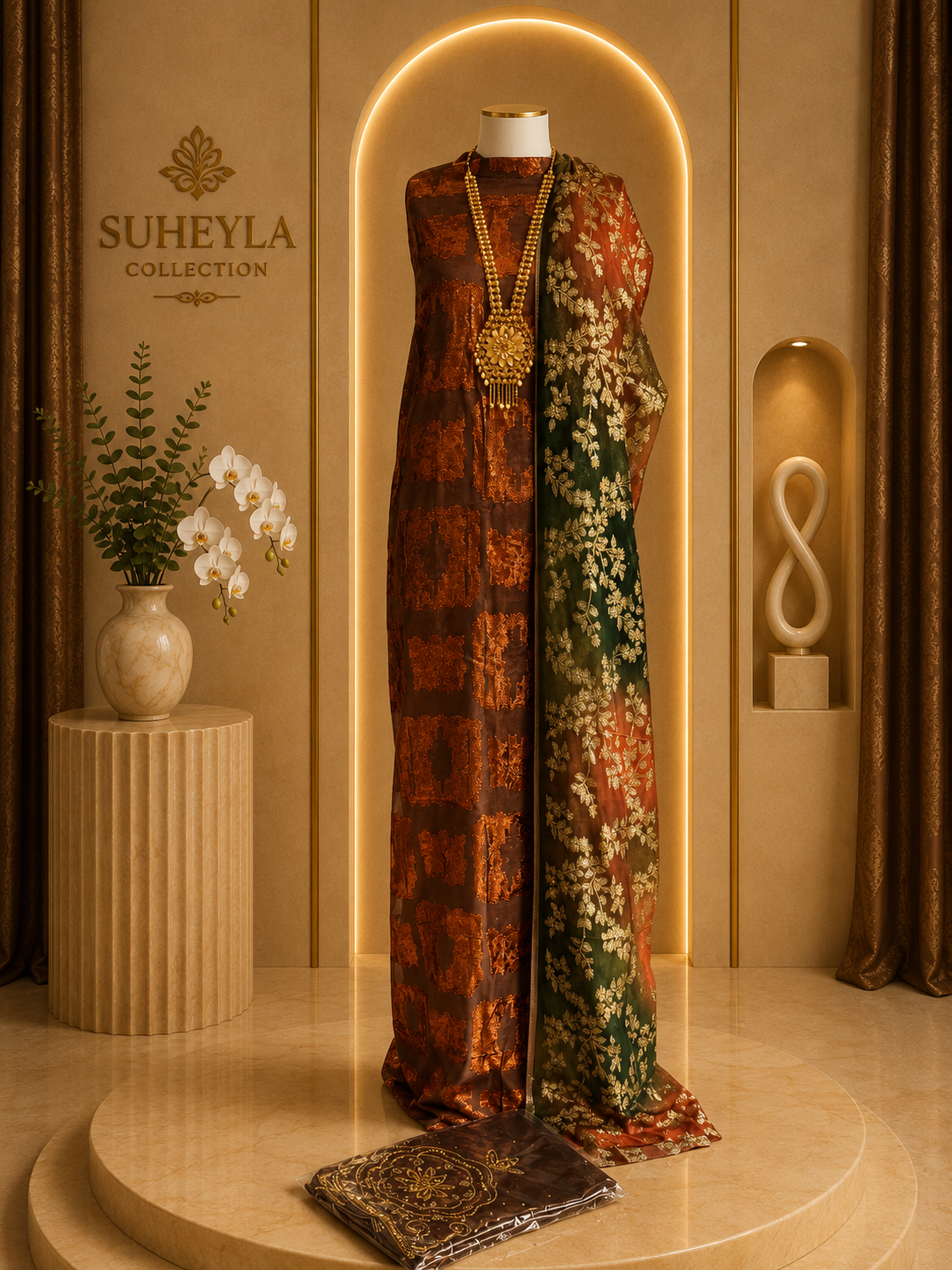 Luxury Faransawi Three-Piece Set