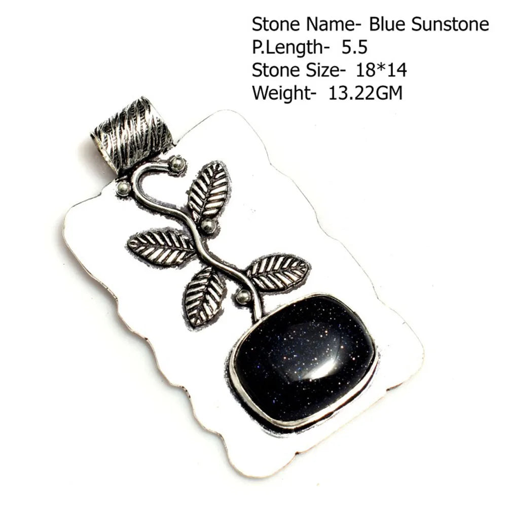 Genuine Ruby Sapphire Rose Quartz Agate Labradorite Amazonite Turquoise Pyrite Tiger Eye Pendant