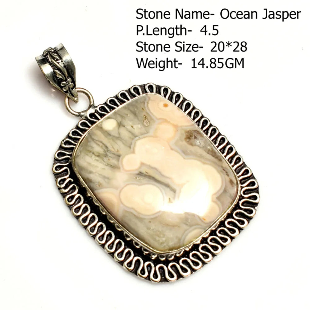 Genuine Ruby Sapphire Rose Quartz Agate Labradorite Amazonite Turquoise Pyrite Tiger Eye Pendant