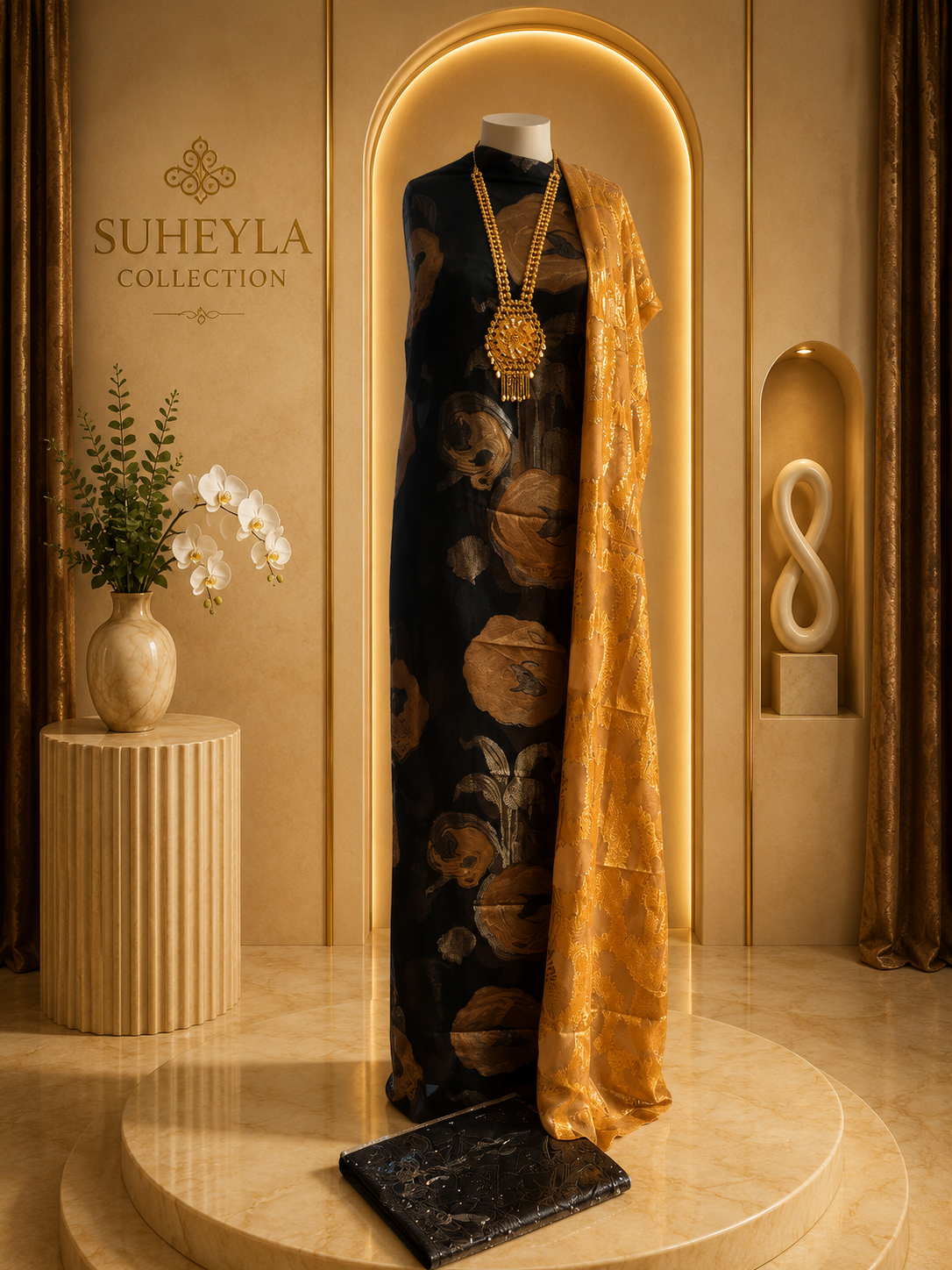 Luxury Faransawi Three-Piece Set