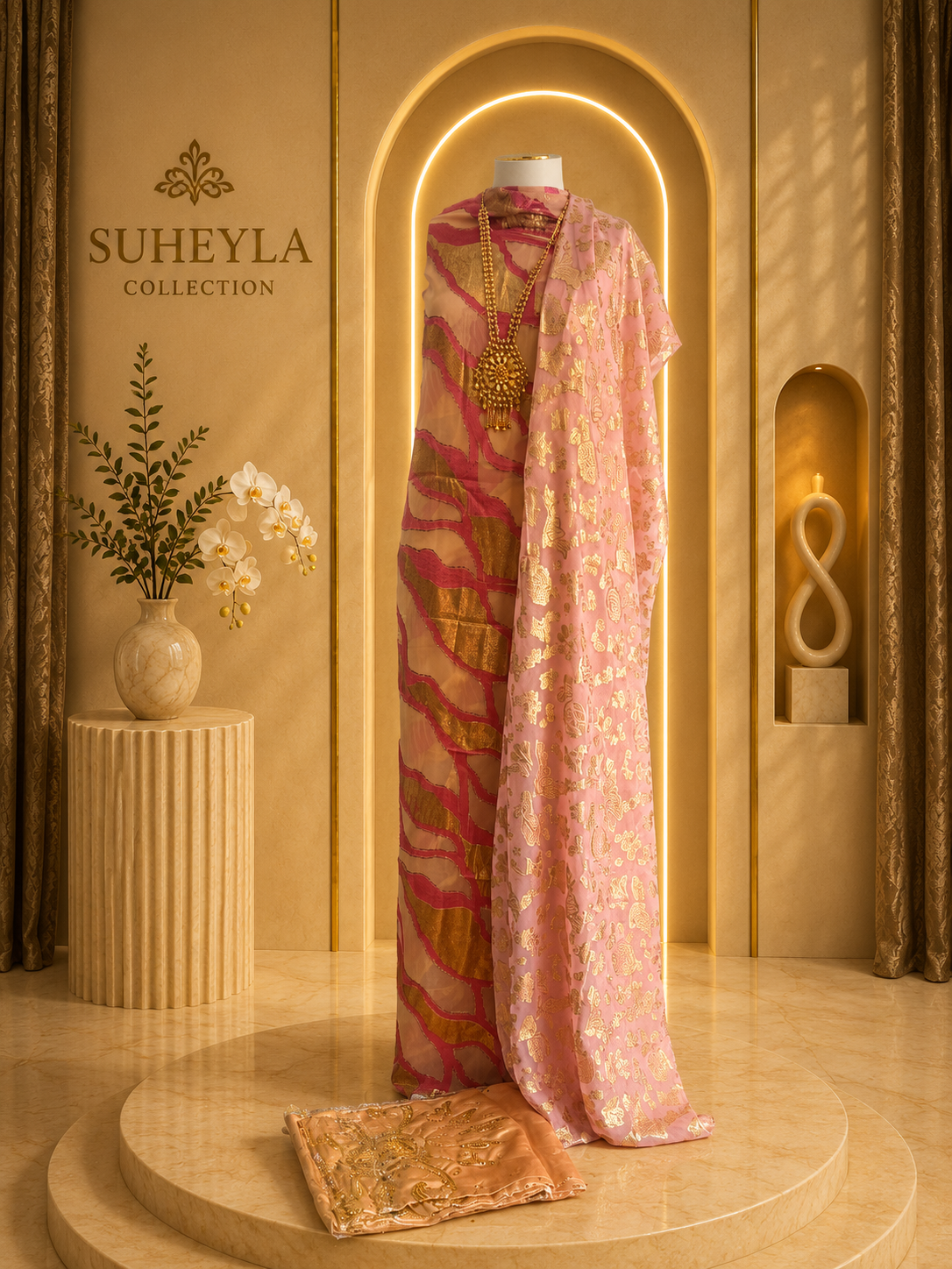 Luxury Faransawi Three-Piece Set
