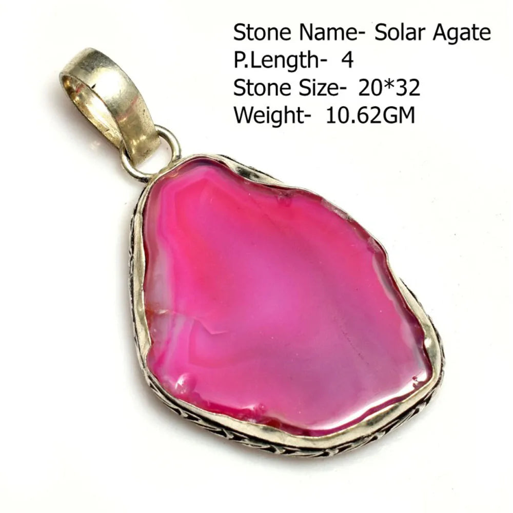 Genuine Ruby Sapphire Rose Quartz Agate Labradorite Amazonite Turquoise Pyrite Tiger Eye Pendant
