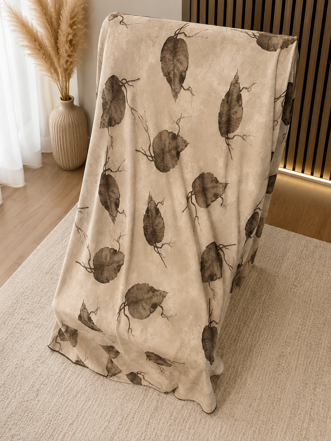 Elegant Print Shawl