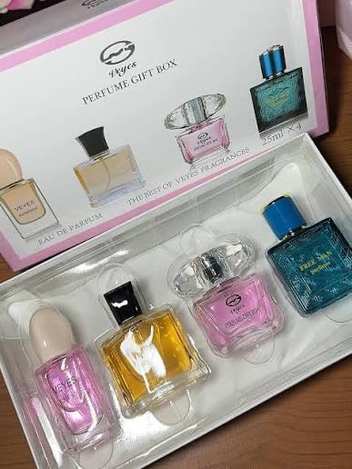 25ml*4 Mini Perfume Set for Woman Festival Gift