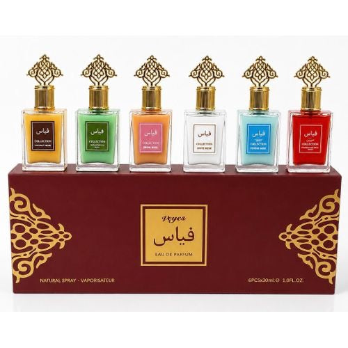 Veyes 6-in-1 Eau De Parfum Gift Set – Luxury Mini Perfume Collection for Women & Men 6 x 30ml