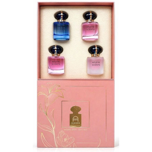 Afleyk Scents 4 in 1 perfume gift set