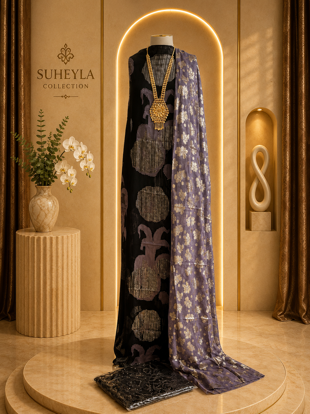 Luxury Faransawi Three-Piece Set