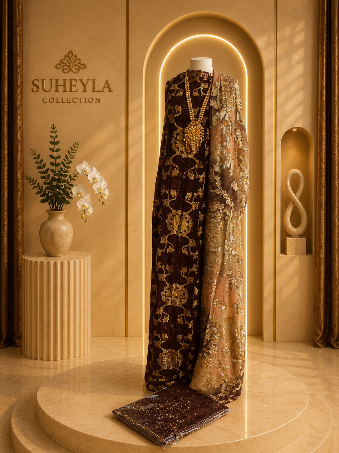 Luxury Faransawi Three-Piece Set