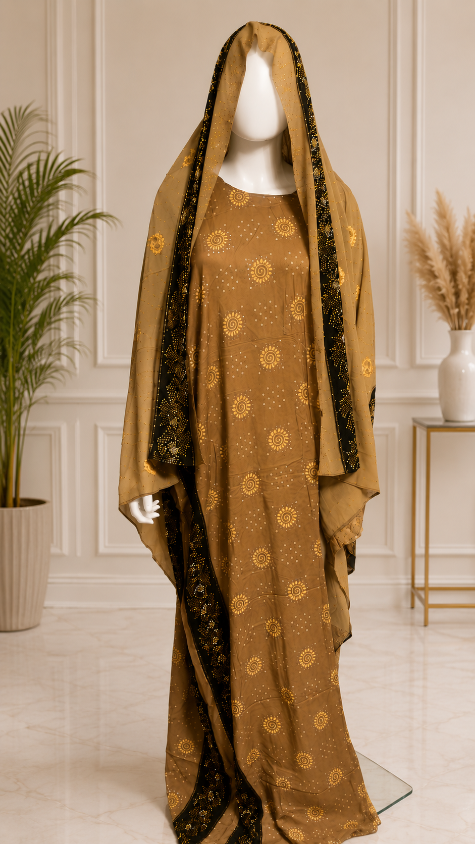 Luxury Crystal Baati Set
