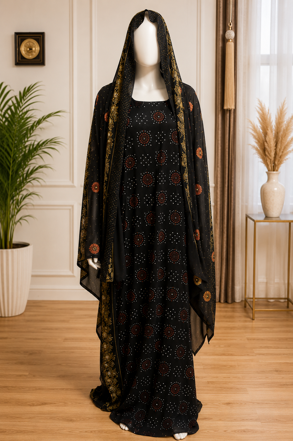 Luxury Crystal Baati Set