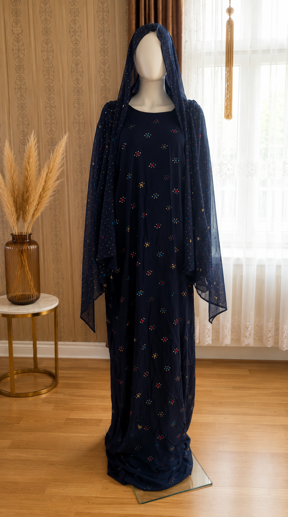 Luxury Crystal Baati Set