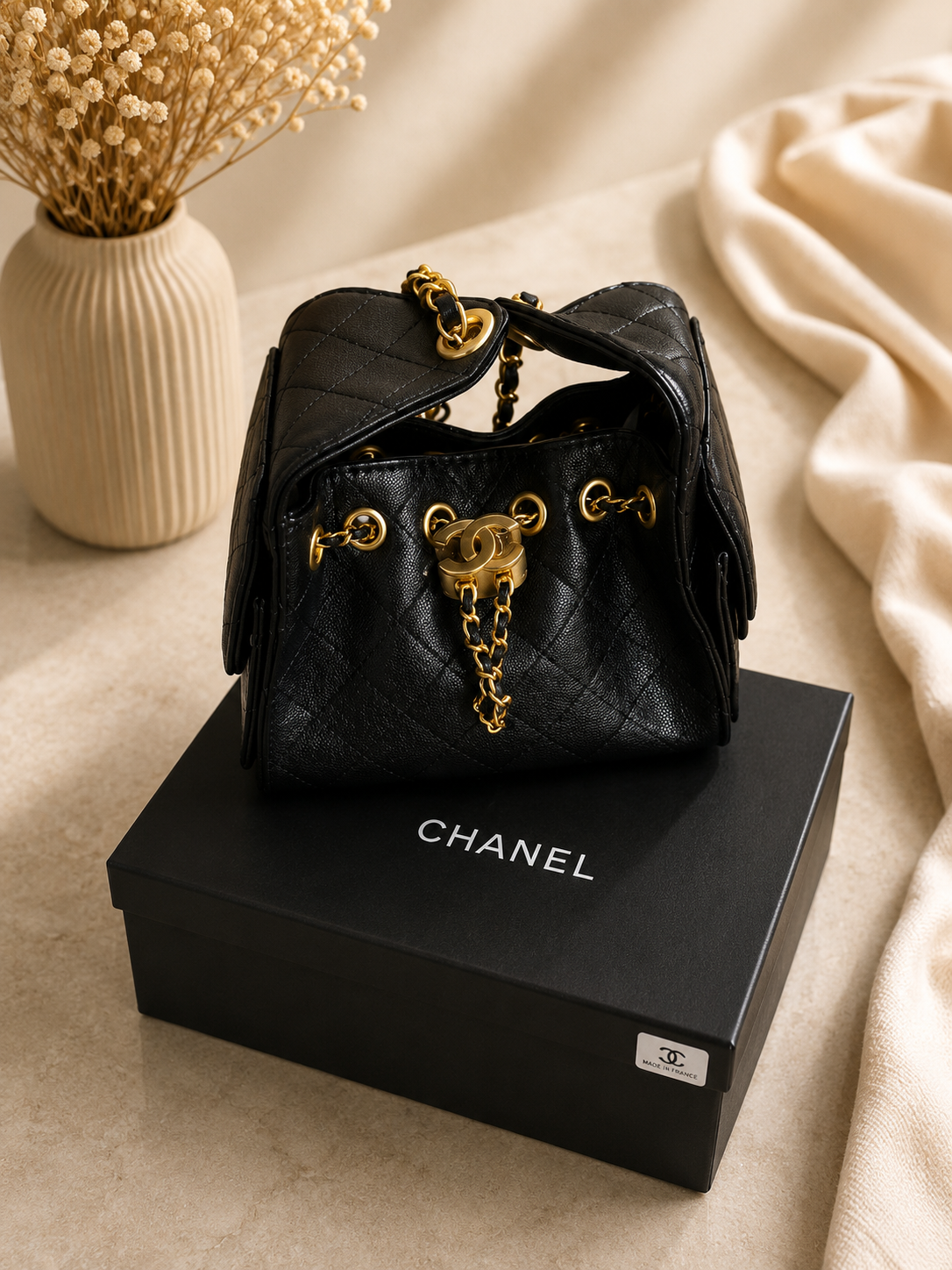 Luxury Quilted Handbag