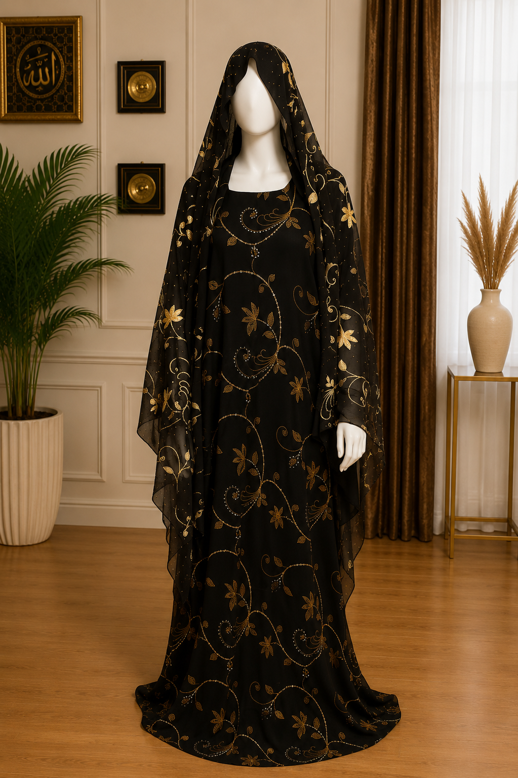 Luxury Floral Baati Set