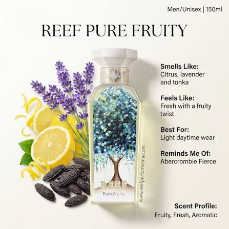 Pure Fruity Perfume Lemon, Lavender, Tonka/150 ml