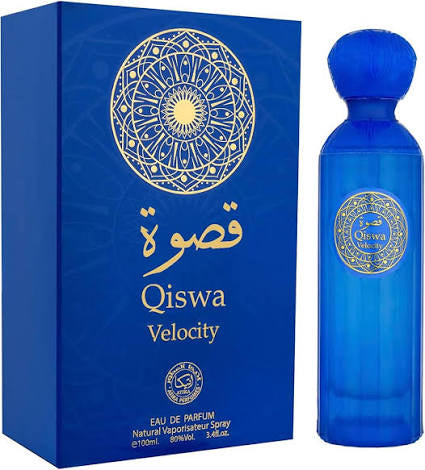 ATIKA Qissa Velocity Eau De Parfum For Men - 100ml | Fast-Paced, Energetic Fragrance | Velocity-Inspired Perfume for Men Who Move with Purpose