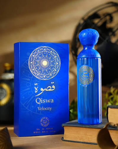 ATIKA Qissa Velocity Eau De Parfum For Men - 100ml | Fast-Paced, Energetic Fragrance | Velocity-Inspired Perfume for Men Who Move with Purpose