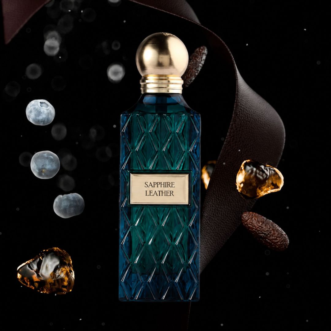 Sapphire Leather Ibrahim Al-Qurashi EDP 150 ml Vanlig pris
