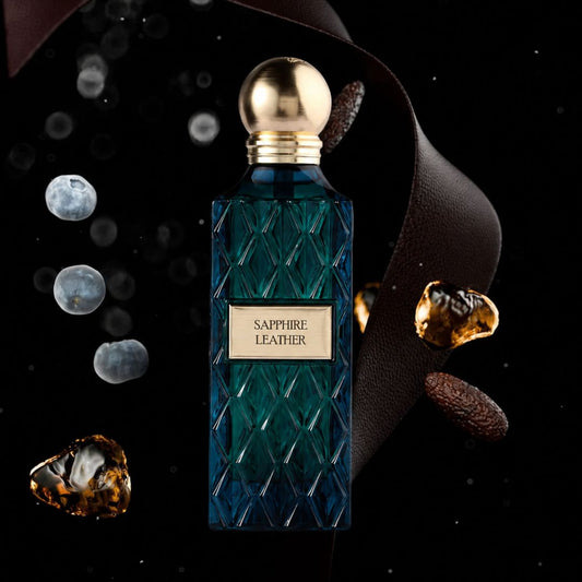 Sapphire Leather Ibrahim Al-Qurashi EDP 150 ml Vanlig pris