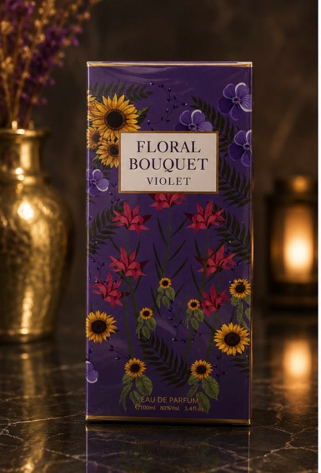 floral bouquet violet perfume