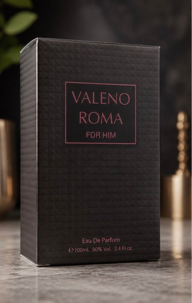 Valeno Roma Men's Designer Perfume EDT Gents Fragrance Aftershave For Him 100ml