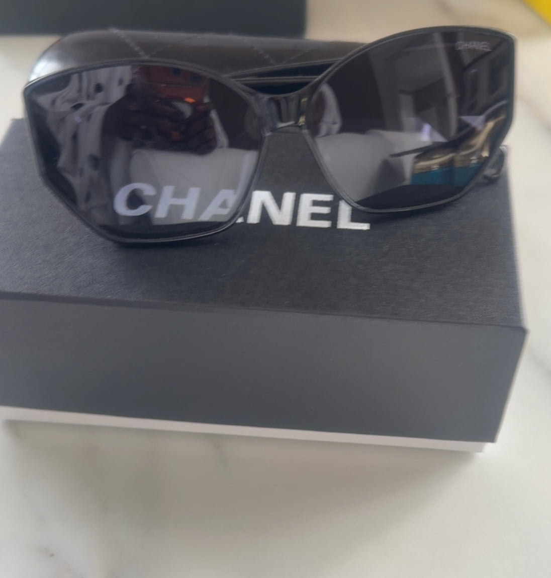 Chanel Luxury Black Sunglasses