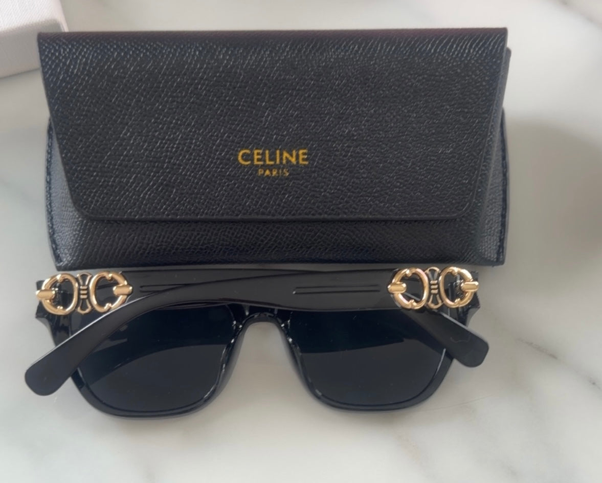 Luxury Square Shield Sunglasses