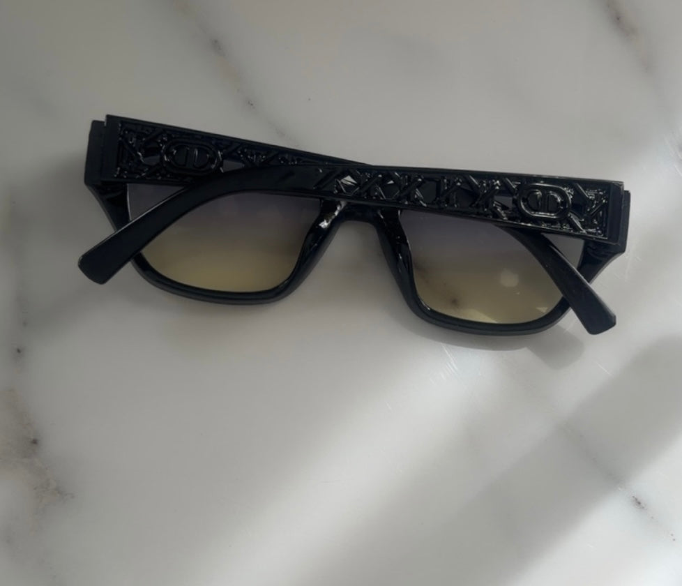 Luxury Black Designer Sunglasses 🖤