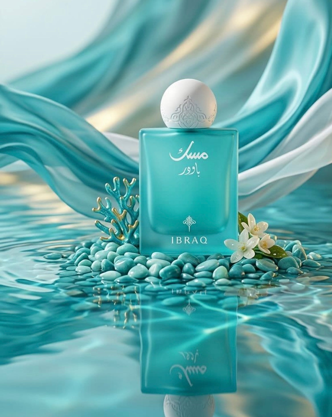 Powder Musk – Ibraheem Al.Qurashi 🩵🤍