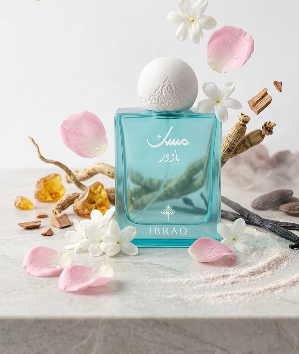 Powder Musk – Ibraheem Al.Qurashi 🩵🤍