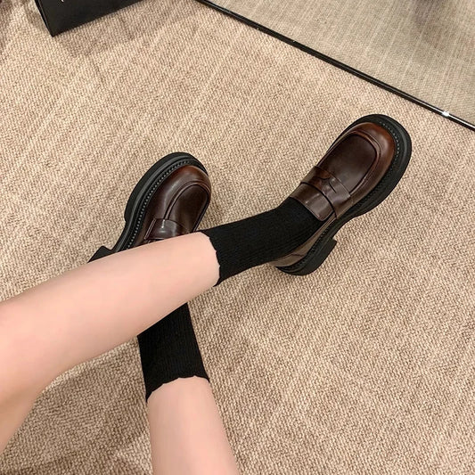 Women's Loafers Classic Fashion Comfortable Brand Woman Shoes #969