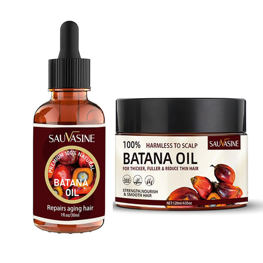 100% Organic Batana Oil For Healthy Hair Treatment Oil Enhances Hair For Men Women Enhances Anti Hair Break Hair Conditioner